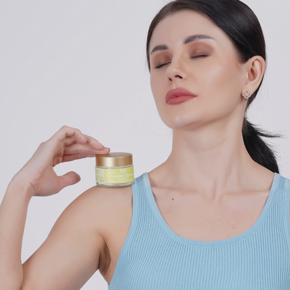 Night Cream - Ceramides, Retinol, Matcha Tea, Moringa