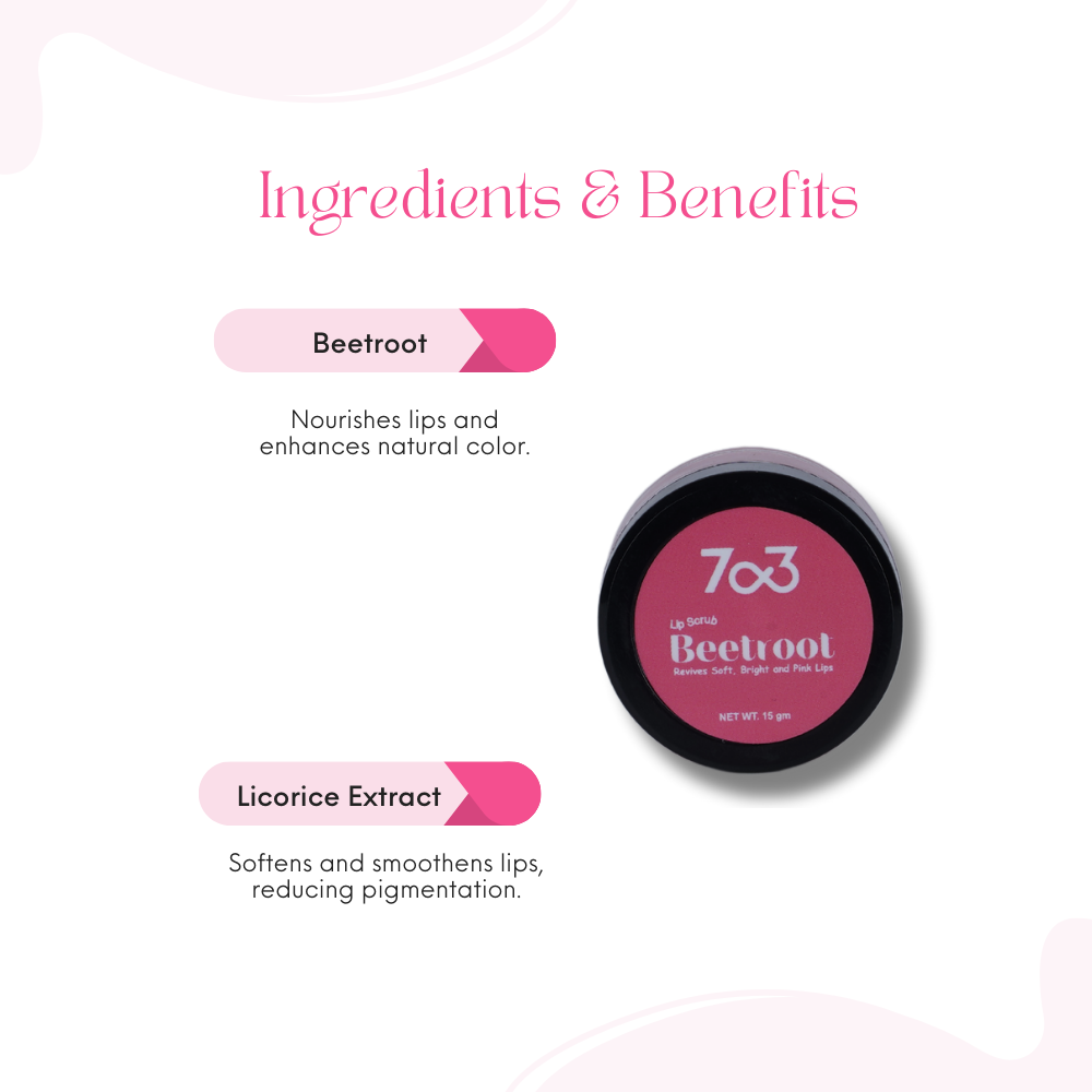 Lip Scrub - Beetroot