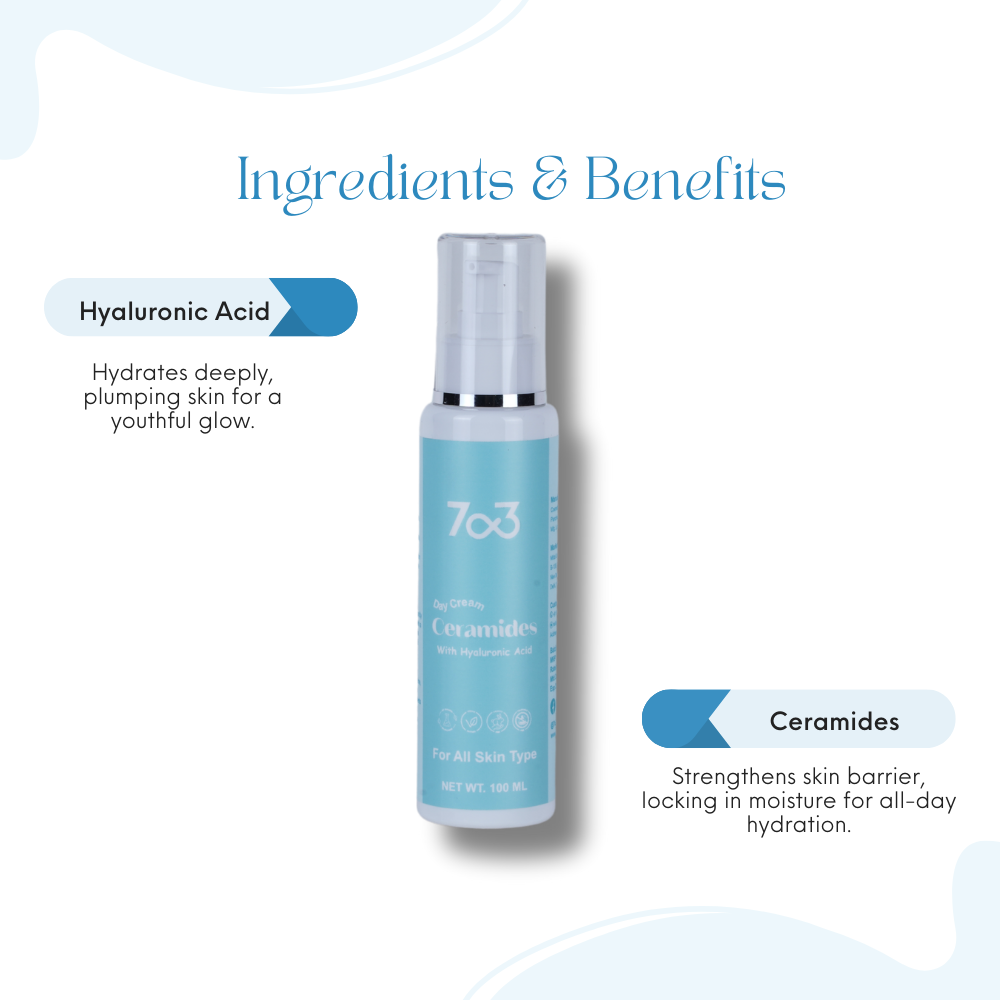 Day Cream - Hyaluronic Acid, Ceramides