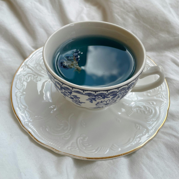 blue tea