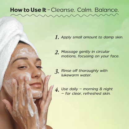 Green Tea Face Wash with Salicylic Acid For All Skin Type