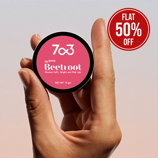 Lip scrub beetroot